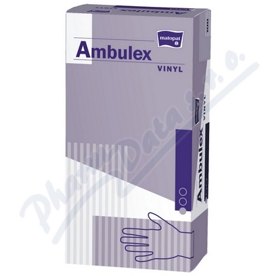 Obrázek Ambulex Vinyl rukavice pudr.M 100ks