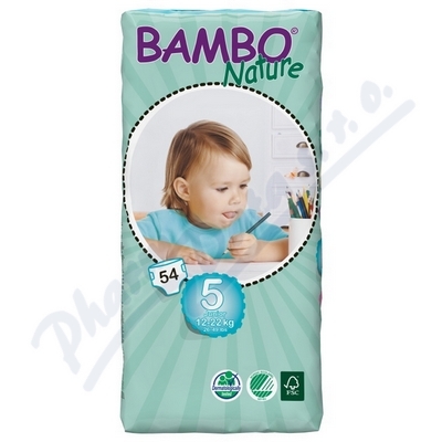Obrázek BAMBO Nature Junior plen.k. 12-22kg 54ks