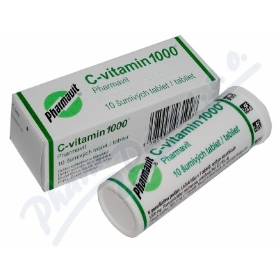 Obrázek C-vitamin 1000 Pharmavit por.tbl.eff.10x