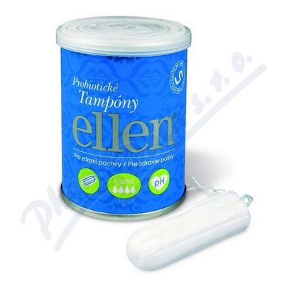 Obrázek Ellen probiotické tampóny - Super 8 ks