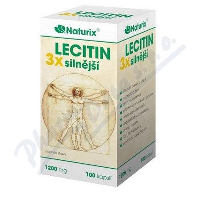 Obrázek Lecitin 1200mg-3x silnější 100 cps