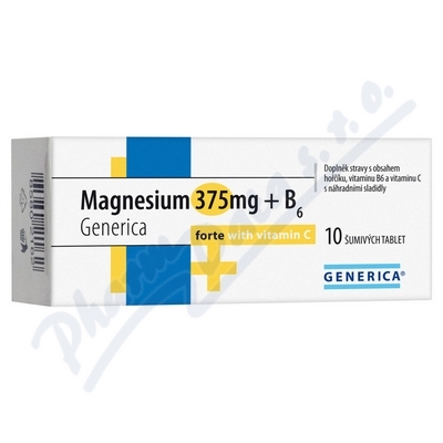 Obrázek Magnesium 375mg+B6 for.+Vit.C tbl.10eff