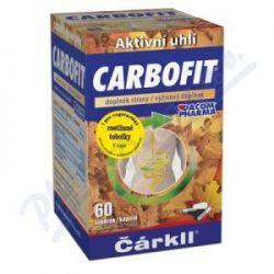 Carbofit rostlinné 60 tob.