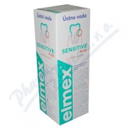 Elmex Sensitive Plus ústní voda 400ml