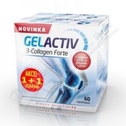 GelActiv 3-Collag.Forte 60+60cps.zdarma