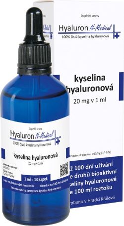 Obrázek Hyaluron N-Medical 100% kys.hyaluro.100m