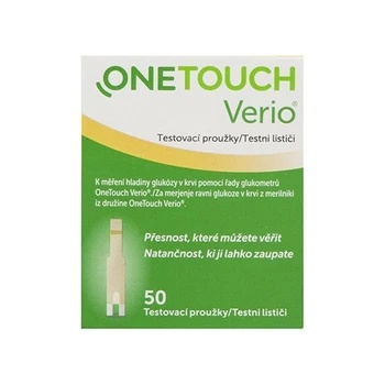 Obrázek Testovací proužky One Touch Verio 50 ks