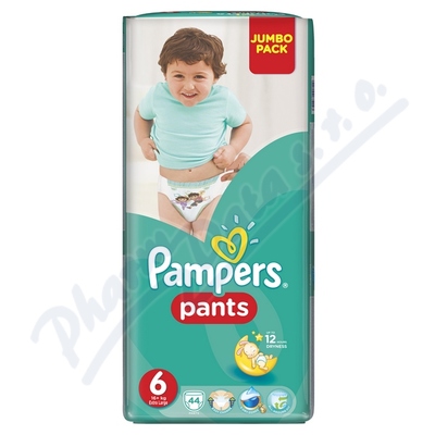 Obrázek Pampers kalhotkové plenky Jumbo Pack S6 44ks