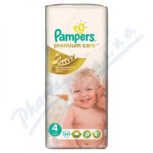 Obrázek PAMPERS Premium Care 4 Maxi 52ks