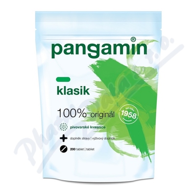 Obrázek Pangamin 200tbl.zelený sáček