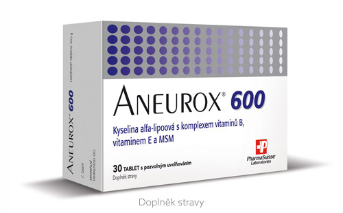 Obrázek ANEUROX 600 PharmaSuisse tbl. 30 