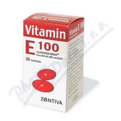 Obrázek Vitamin E 100 Zentiva por.cps.mol.30x100