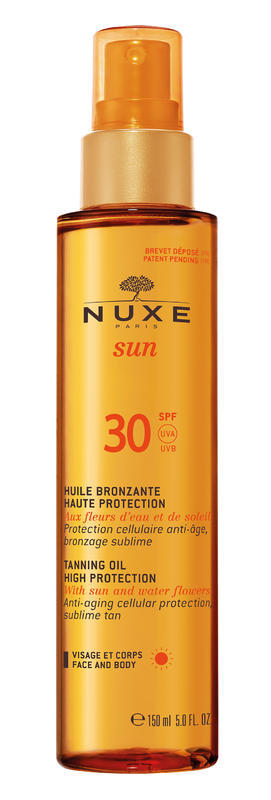 Obrázek Nuxe Sun Bronzující olej SPF 30 150 ml
