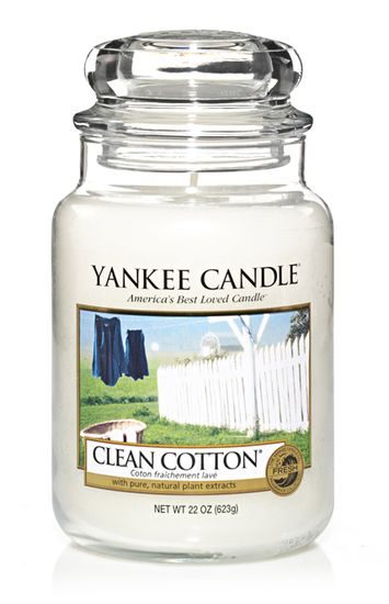 Obrázek Yankee Candle Clean Cotton 623 g