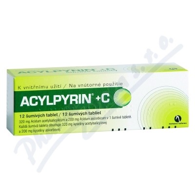 Obrázek Acylpyrin + C tbl.eff. 12