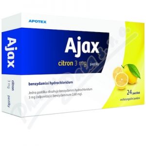 Obrázek Ajax citron 3 mg pas.24