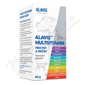 Obrázek ALAVIS Multivitamin pro psy a kocky 60g