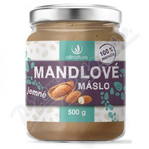 Obrázek Allnature Mandlové máslo 500 g