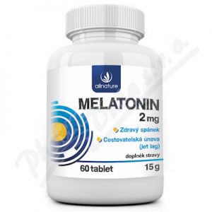 Obrázek Allnature Melatonin 2 mg tbl.60
