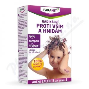 Obrázek ALT-Paranit sprej 100 ml + hřeben + šampon 100 ml 