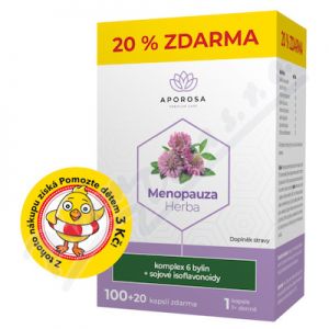 Obrázek APOROSA Menopauza Herba cps.100+20