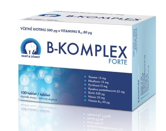 Obrázek B-KOMPLEX  Forte 100 tablet