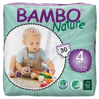 Obrázek BAMBO Nature Maxi pl.k.7-18kg 30ks