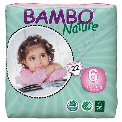 Obrázek BAMBO Nature XL plen.k. 16-30kg 22ks