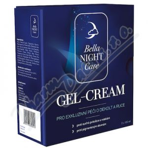 Obrázek Bella NIGHT Care Gel-Cream D+R 2x100ml