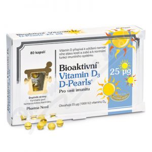 Obrázek Bioaktivni Vitamin D3 25mcg cps.80