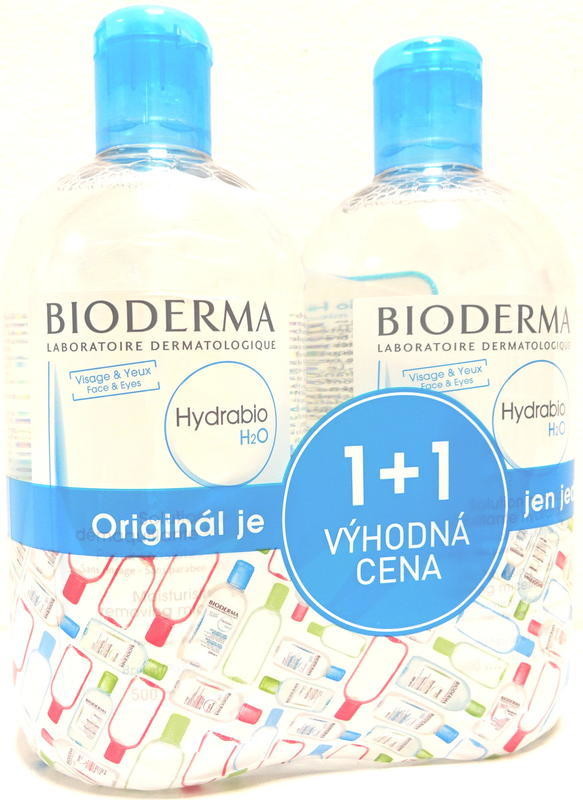 Obrázek BIODERMA Hydrabio H2O 2x 500 ml