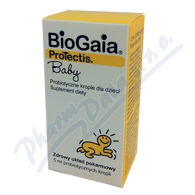 Obrázek BioGaia Probiotické BABY kapky 5ml