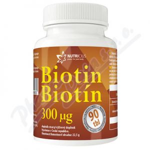 Obrázek Biotin 300mcg tbl.90