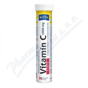 Obrázek Biotter VitaminC 1000mg FORTE 20šum.tbl.