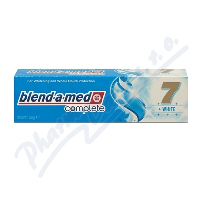 Obrázek Blend-a-med Complete 7 White zubní pasta