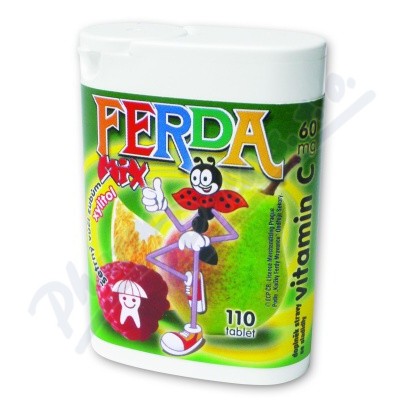 Obrázek C-vitamín Ferda Mix 60mg