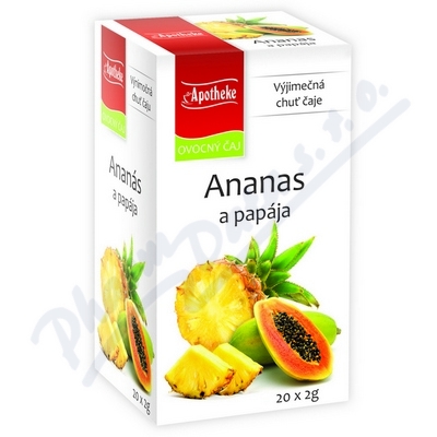 Obrázek Čaj Ananas a papája 20x2g APOTHEKE