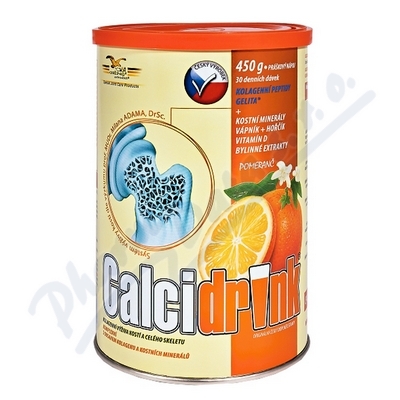 Obrázek Calcidrink nápoj pomeranč 450g
