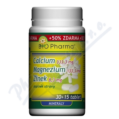 Obrázek Calcium+Magnesium+Zinek tbl.30+15