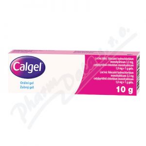 Obrázek Calgel 3.3mg/g+1mg/g oralni gel 10 g