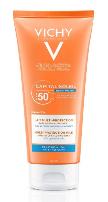 Obrázek Vichy Capital soleil Beach Protect SPF50+ mléko 200 ml