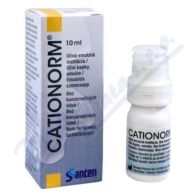 Obrázek Cationorm oční emulze 10 mg
