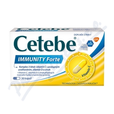 Obrázek Cetebe Immunity Forte cps.30