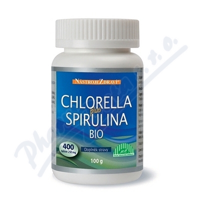 Obrázek Chlorella+Spirulina BIO tbl.400