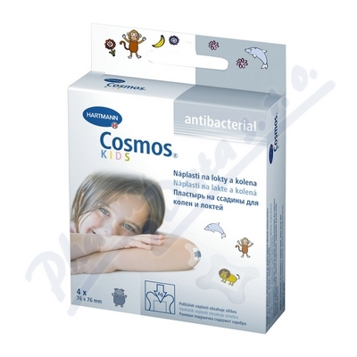 Obrázek Cosmos Kids náplasti na lokty a kolena 4 ks