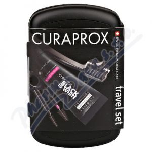 Obrázek CURAPROX Travel set Black is White