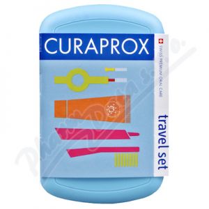 Obrázek CURAPROX Travel set sada modrá