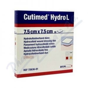 Obrázek Cutimed Hydro L 7,5cmx7,5cm/10ks,7263601