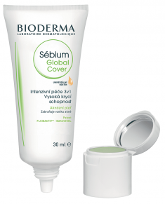 Obrázek Bioderma Sébium Global Cover Intensive purifying care Hight Coverage Krycí krém a korektor na akné 30 ml