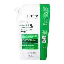 Obrázek VICHY Dercos šampon proti lupům Ds náhradní náplň pro mastné vlasy 500 ml